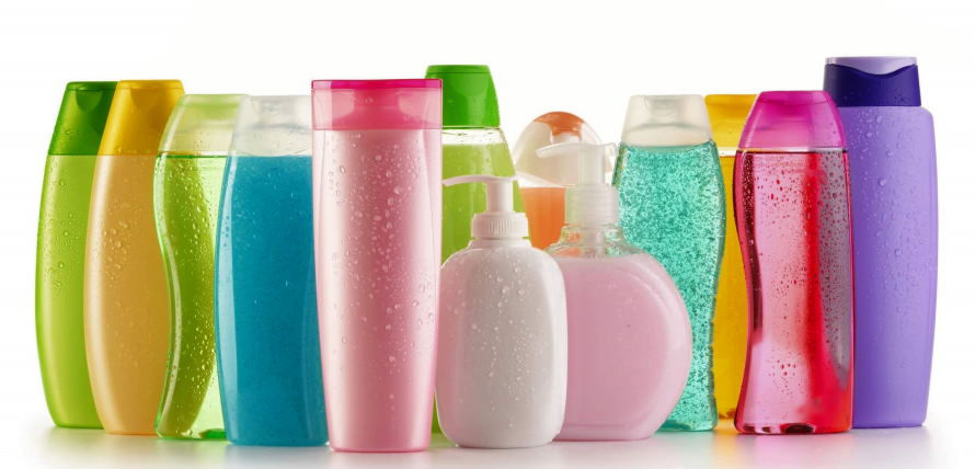 different shampoos